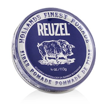 Reuzel ファイバーポマード（しっかり、しなやか、低光沢、水溶性） (Fiber Pomade (Firm, Pliable, Low Shine, Water Soluble))