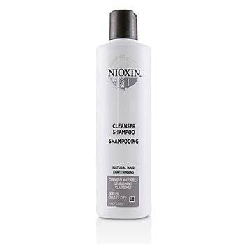 Nioxin ダーマピュリファイングシステム1クレンザーシャンプー（ナチュラルヘア、ライトシンニング） (Derma Purifying System 1 Cleanser Shampoo (Natural Hair, Light Thinning))