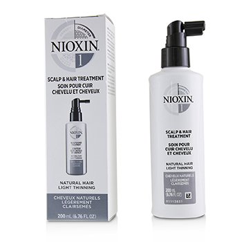 Nioxin ダイヤシステム1スカルプ＆ヘアトリートメント（ナチュラルヘア、ライトシンニング） (Diameter System 1 Scalp & Hair Treatment (Natural Hair, Light Thinning))