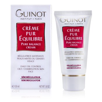 Guinot ピュアバランスクリーム-デイリーオイルコントロール（コンビネーションまたはオイリースキン用） (Pure Balance Cream - Daily Oil Control (For Combination or Oily Skin))