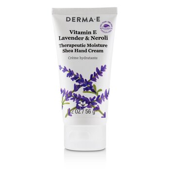 Derma E ビタミンEラベンダー＆ネロリセラピューティックモイスチャーシアハンドクリーム (Vitamin E Lavender & Neroli Therapeutic Moisture Shea Hand Cream)