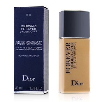 Christian Dior ディオールスキンフォーエバーアンダーカバー24Hウェアフルカバレッジウォーターベースファンデーション-＃030ミディアムベージュ (Diorskin Forever Undercover 24H Wear Full Coverage Water Based Foundation - # 030 Medium Beige)