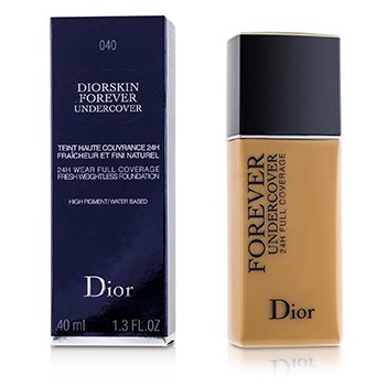 Christian Dior ディオールスキンフォーエバーアンダーカバー24Hウェアフルカバレッジウォーターベースファンデーション-＃040ハニーベージュ (Diorskin Forever Undercover 24H Wear Full Coverage Water Based Foundation - # 040 Honey Beige)