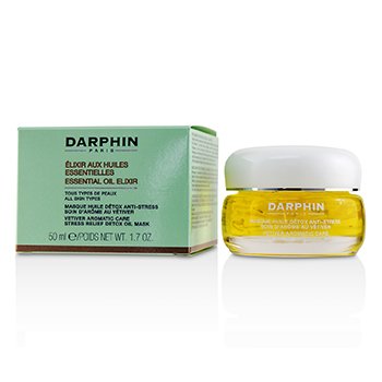 Darphin エッセンシャルオイルエリクサーベチバーアロマケアストレスリリーフデトックスオイルマスク (Essential Oil Elixir Vetiver Aromatic Care Stress Relief Detox Oil Mask)