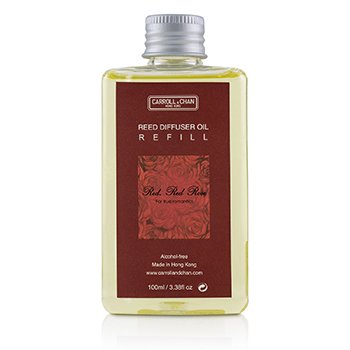 The Candle Company (Carroll & Chan) リードディフューザーリフィル-レッドレッドローズ (Reed Diffuser Refill - Red Red Rose)