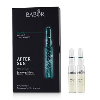 Babor アンプールは太陽の後の修理を集中します（落ち着き+若返り） (Ampoule Concentrates Repair After Sun (Calming + Rejuvenation))