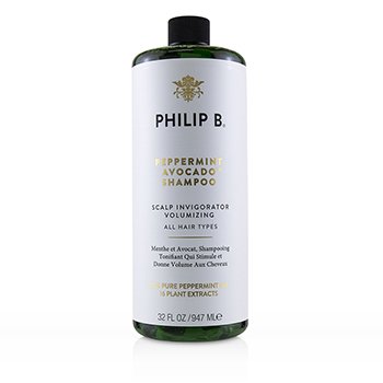 Philip B ペパーミントアボカドシャンプー（スカルプインビゴレーターボリューム化-すべての髪のタイプ） (Peppermint Avocado Shampoo (Scalp Invigorator Volumizing - All Hair Types))