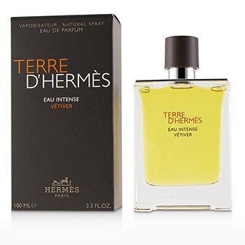 Hermes テッレ ドゥ エルメス オーインテンス ベティバー オードパルファム スプレー (Terre DHermes Eau Intense Vetiver Eau De Parfum Spray)