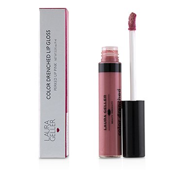 Laura Geller カラー ディレンチド リップグロス - #フレンチ プレス ローズ (Color Drenched Lip Gloss - #French Press Rose)