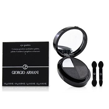 Giorgio Armani Eye Quattro 4 Creamy Powders Eyeshadow Palette - # 1 Notorious