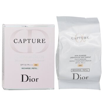 Christian Dior キャプチャ ドリームスキン モイスト & パーフェクト クッション SPF 50 レフィル - # 010 (Ivory) (Capture Dreamskin Moist & Perfect Cushion SPF 50 Refill - # 010 (Ivory))