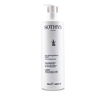 Sothys Clarity Cleansing Milk - For Skin With Fragile Capillaries , With Witch Hazel Extract (Salon Size)