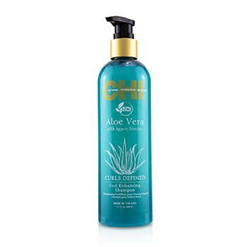 CHI Aloe Vera with Agave Nectar Curls Defined Curl Enhancing Shampoo
