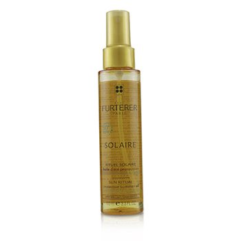 Rene Furterer Solaire Sun Ritual Protective Summer Oil - Shiny Effect (Hair Exposed To The Sun)