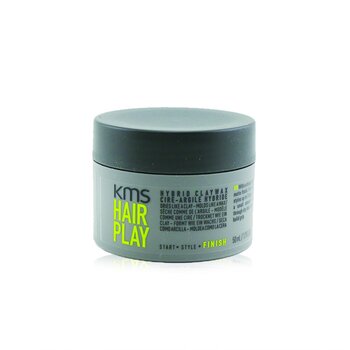 KMS California Hair Play Hybrid Claywax (Dries Like A Clay - Molds Like A Wax)