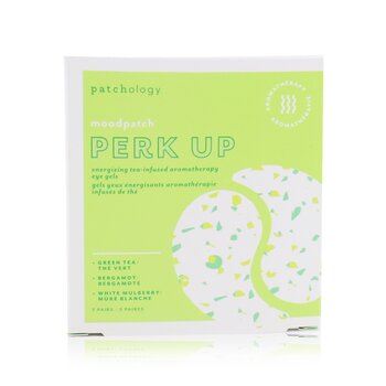 Patchology Moodpatch - Perk Up Energizing Tea-Infused Aromatherapy Eye Gels (Green Tea+Bergamot+White Mulberry)