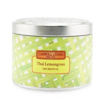 The Candle Company (Carroll & Chan) 100% Beeswax Tin Candle - Thai Lemongrass