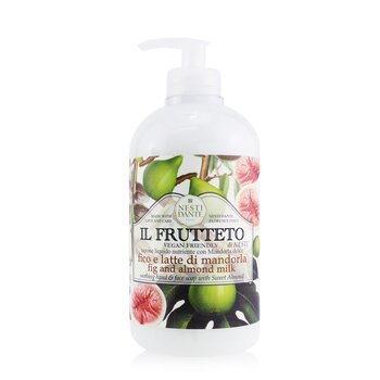 Il Frutteto Soothing Hand & Face Soap With Sweet Almond - Fig And Almond Milk