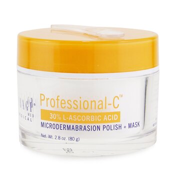 Professional-C 30% L-Ascorbic Acid Microdermabrasion Polish + Mask