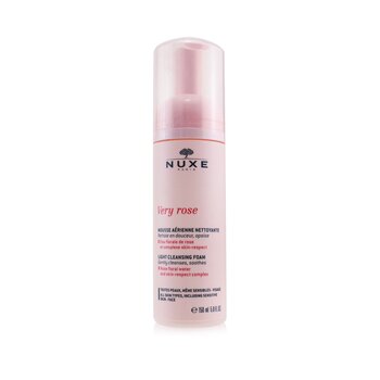 Nuxe Very Rose Light Cleansing Foam - For All Skin Types