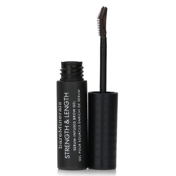 BareMinerals ストレングス&レングスセラムインフューズドブロウジェル - # コーヒー (Strength & Length Serum Infused Brow Gel - # Coffee)