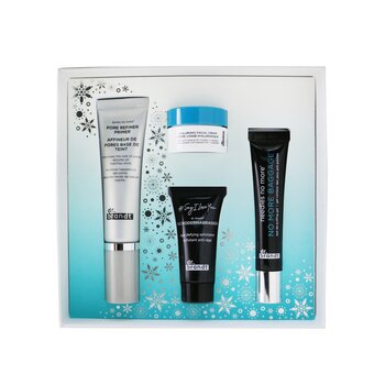 Festive & Flawless Kit: Pore Refiner Primer 30ml+ No More Baggage 15g+ Microdermabrasion 15g+ Hyaluronic Facial Cream 10g
