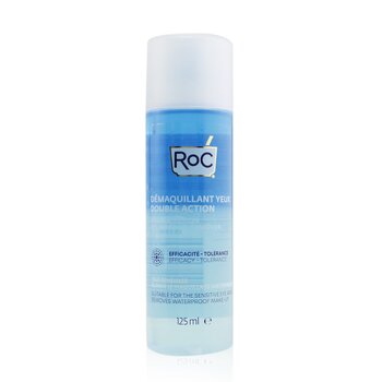 Double Action Eye Make-Up Remover - Removes Waterproof Make-Up (Suitable For The Sensitive Eye Area)