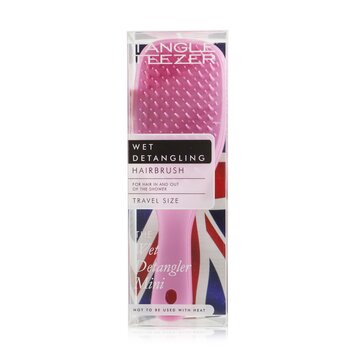 Tangle Teezer The Wet Detangling Mini Hair Brush - # Baby Pink Sparkle (Travel Size)