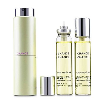 Chanel チャンスオーフライシュツイスト＆スプレーオードトワレ (Chance Eau Fraiche Twist & Spray Eau De Toilette)
