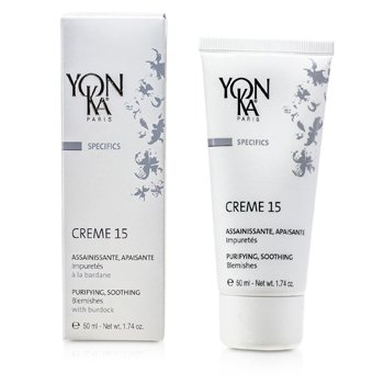 Yonka ゴボウ入りクリーム15の詳細-浄化、鎮静（傷の場合） (Specifics Creme 15 With Burdock - Purifying, Soothing (For Blemishes))