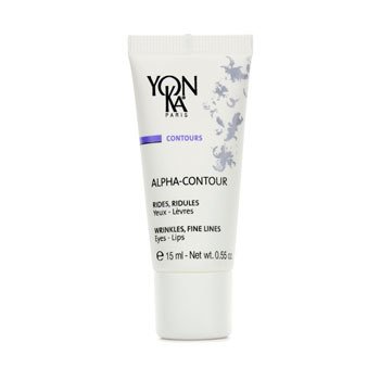 Yonka 輪郭アルファ-フルーツ酸の輪郭-しわ、細い線（目と唇用） (Contours Alpha-Contour With Fruit Acids -Wrinkle, Fine Line (For Eyes & Lips))
