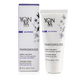 Yonka エイジディフェンスパンプルムースクリーム-活性化、保護（通常から脂性肌） (Age Defense Pamplemousse Creme - Revitalizing, Protective (Normal To Oily Skin))