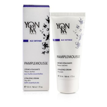 Yonka エイジディフェンスパンプルムースクリーム-活性化、保護（乾燥肌） (Age Defense Pamplemousse Creme - Revitalizing, Protective (Dry Skin))