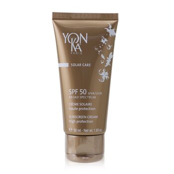 Yonka ソーラーケア日焼け止めクリーム高保護SPF50 UVA / UVB (Solar Care Sunscreen Cream High Protection SPF 50 UVA/UVB)