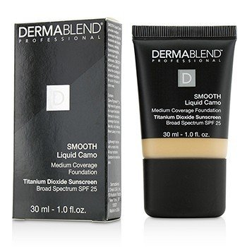 Dermablend スムースリキッドカモファンデーションSPF25（ミディアムカバレッジ）-ナチュラル（25N） (Smooth Liquid Camo Foundation SPF 25 (Medium Coverage) - Natural (25N))