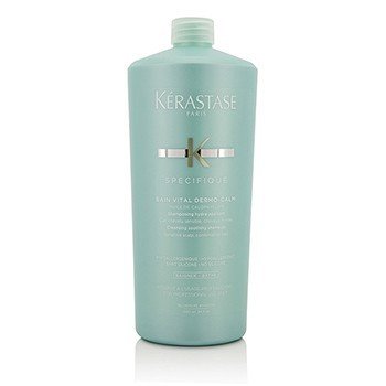 Kerastase スペシフィックベインバイタルダーモ-カームクレンジングスージングシャンプー（敏感な頭皮、コンビネーションヘア） (Specifique Bain Vital Dermo-Calm Cleansing Soothing Shampoo (Sensitive Scalp, Combination Hair))