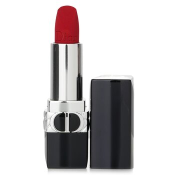 Christian Dior ルージュ ディオール クチュール カラー レフィラブル リップスティック - # 999 (ベルベット) (Rouge Dior Couture Colour Refillable Lipstick - # 999 (Velvet))