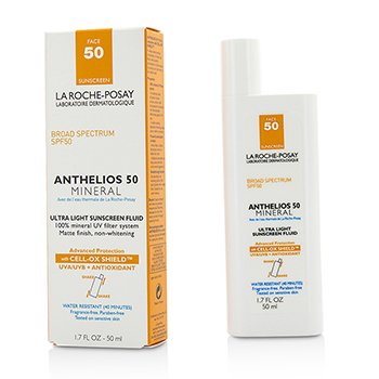 La Roche Posay アンセリオス50ミネラル超軽量日焼け止め液 (Anthelios 50 Mineral Ultra Light Sunscreen Fluid)
