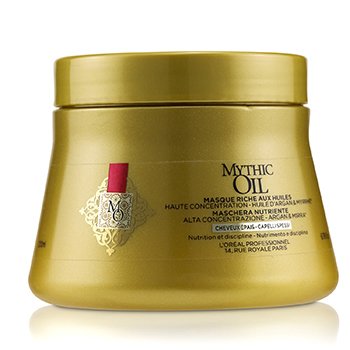 LOreal Professionnel Mythic Oil Oil Rich Masque High Concentration Argan Oil with Myrrh (Thick Hair)