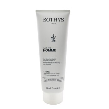 Sothys Homme Hair And Body Revitalizing Gel Cleanser (Salon Size)