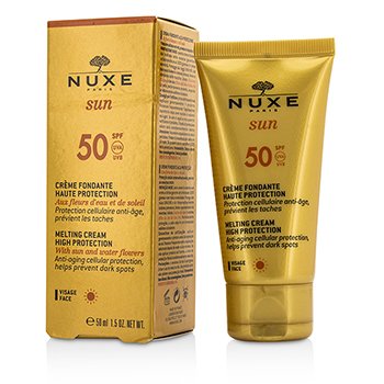 Nuxe Nuxe - Sun メルティング クリーム ハイ プロテクション フォー フェイス SPF 50 (Nuxe Sun Melting Cream High Protection For Face SPF 50)