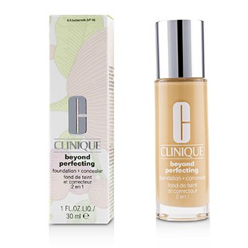 Clinique パーフェクティング ファンデーション & コンシーラーを超えて - # 6.5 バターミルク (VF-N) (Beyond Perfecting Foundation & Concealer - # 6.5 Buttermilk (VF-N))