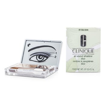 Clinique All About Shadow Duo - # 01 Like Mink