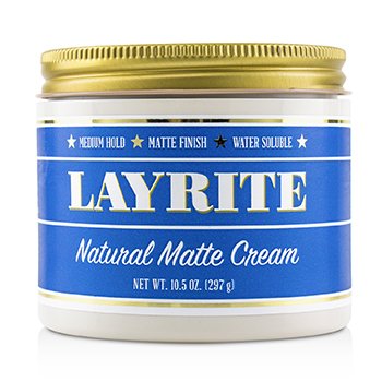 Layrite Natural Matte Cream (Medium Hold, Matte Finish, Water Soluble)