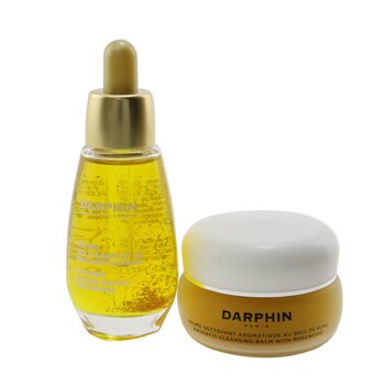 Darphin Essential Oil Elixirs Botanical Nourishing Secrets Set: 8-Flower Golden Nectar 30ml+ Aromatic Cleansing Balm 25ml