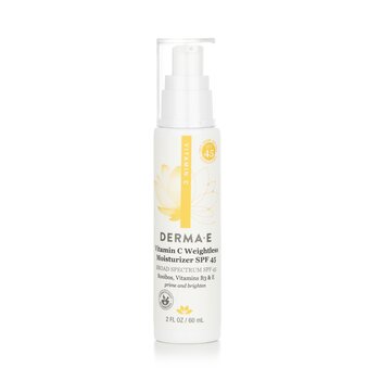 Derma E ビタミン C ウェイトレス モイスチャライザー SPF 45 (Vitamin C Weightless Moisturizer SPF 45)