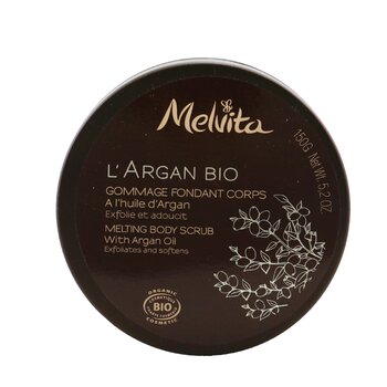 Melvita LArgan Bio Melting Body Scrub With Argan Oil