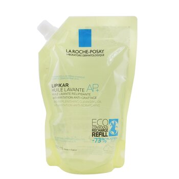 Lipikar AP+ Anti-Irritation Cleansing Oil Eco-Refill