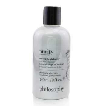 Philosophy Purity Made Simple - One Step Facial Cleanser with Charcoal Powder (Normal to Dry Skin)