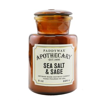 Paddywax Apothecary Candle - Sea Salt & Sage